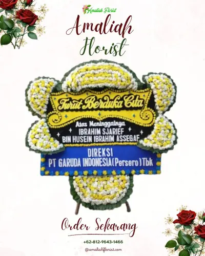 Papan Bunga Duka di Rogomulyo